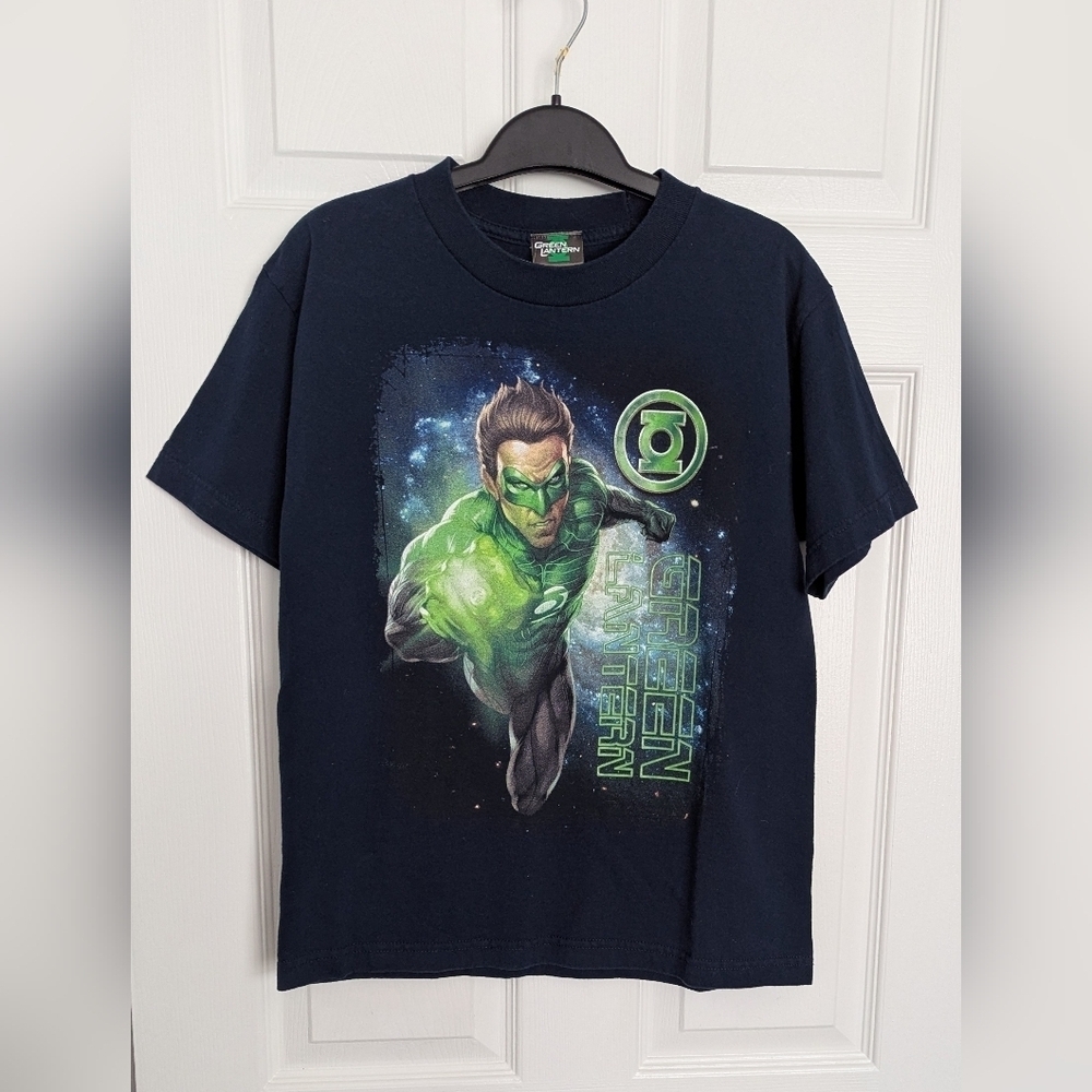 DC Comics Green Lantern Blue T-Shirt - Kids Size Large